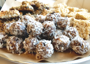 Gluten free date balls