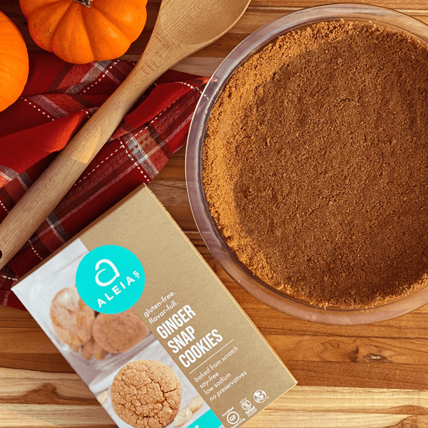 Gluten Free Ginger Snap Cookie Crust