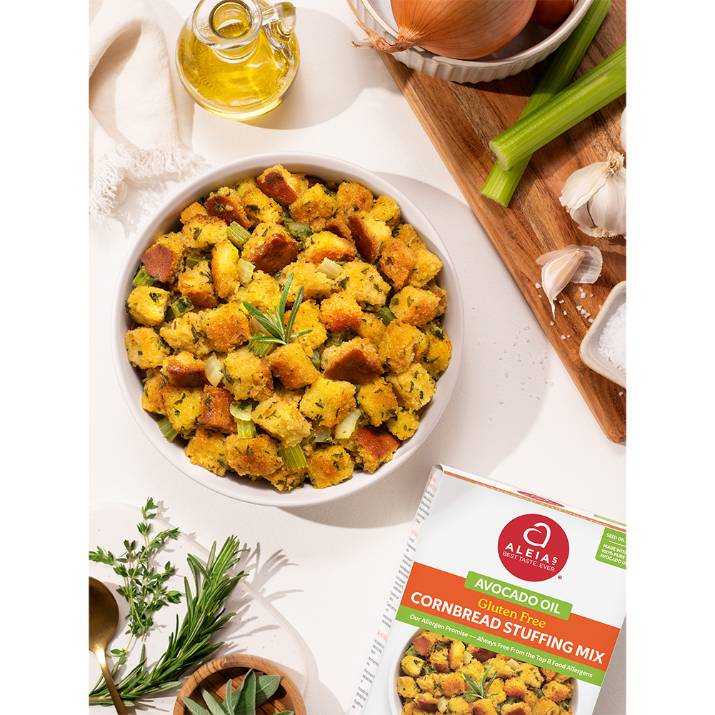 Aleia's GF AVO CORNBREAD STUFFING MIX 9oz - Image 3